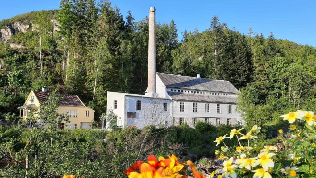 Gamalt industribygg som no er nytta som kulturhus.