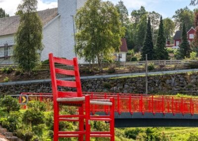 Verdas største jærstol