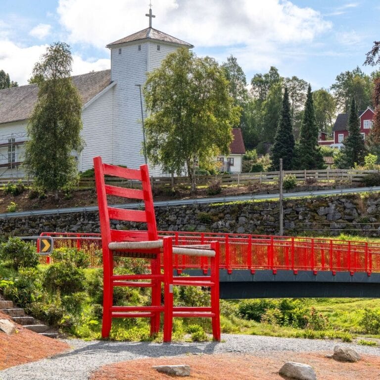 Verdas største jærstol